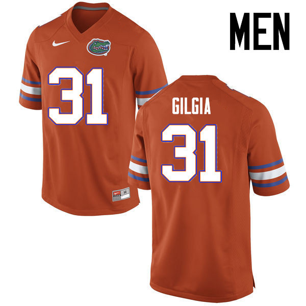 Men Florida Gators #31 Anthony Gigla College Football Jerseys Sale-Orange